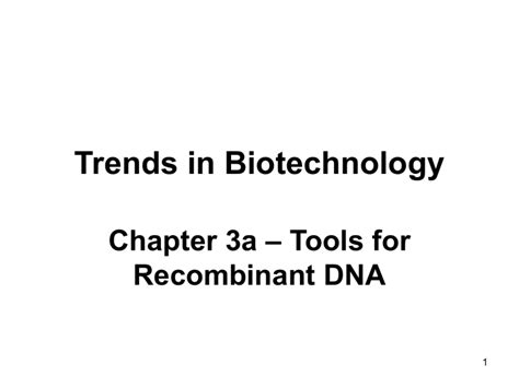 Trends in Biotechnology