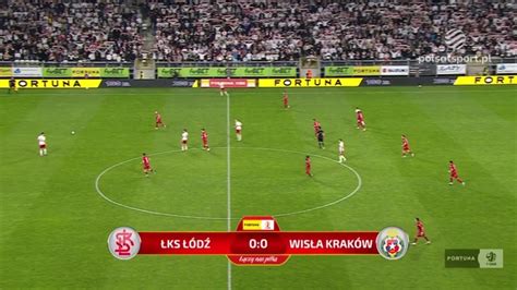 ŁKS Łódź Wisła Kraków 3 2 Skrót meczu PolsatSport pl