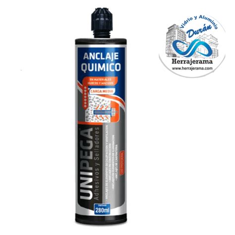 UNIPEGA SILICON ACETICO 280ml BLANCO Herrajerama