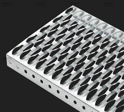 Anti Skid Perforated Metal Plate Grip Strut Safety Grating China