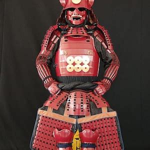 Japan Samurai Armor Version C Full Set With Display Box Stand Cosplay