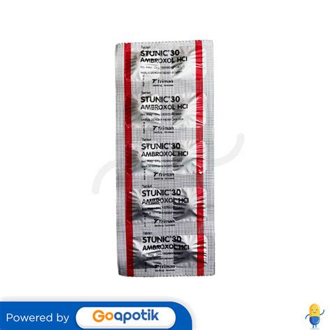 STUNIC 30 MG STRIP 10 TABLET Kegunaan Efek Samping Dosis Dan Aturan