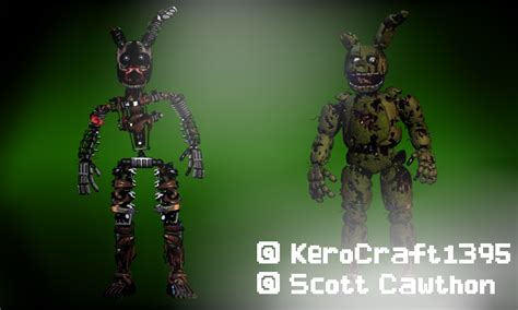 SpringTrap Endoskeleton by Kero1395 on DeviantArt