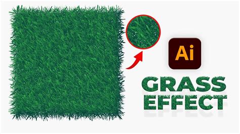 How To Make Grass Texture Effect In Adobe Illustrator Tips And Tricks Youtube