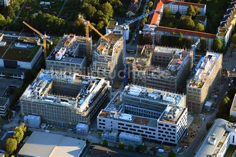 M Nchen Aus Der Vogelperspektive Neubau Wohn Und Gesch Ftshaus