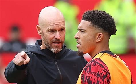 Jadon Sancho Hits Back At Erik Ten Hag ‘ive Been Made A Scapegoat