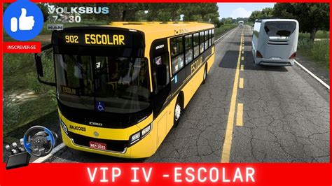 Ets Transporte Escolar Vip Iv Vw Od Mapa Eaa Youtube