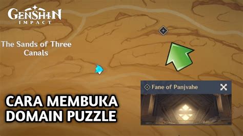 Cara Membuka Domain Puzzle Fane Of Panjvahe Genshin Impact Desert