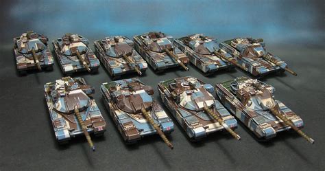 British Chieftans Berlin Camo Pattern British Army History War