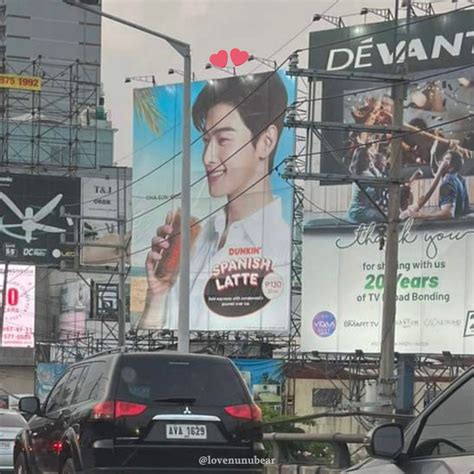 nunu bear on Twitter Cha Eunwoo Dunkin Billboard spotted 차은우