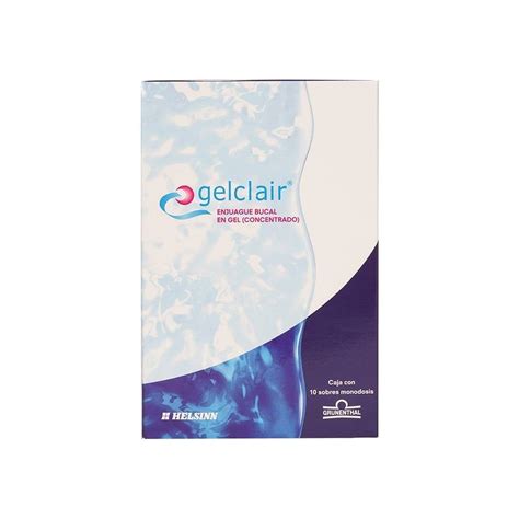 Enjuage Bucal Gelclair En Gel Concentrado Sobres Monodosis Walmart