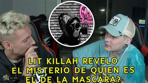 LIT KILLAH le CONTÓ a COSCU QUIEN ES EL DE LA MASCARA FUCSIA que sale