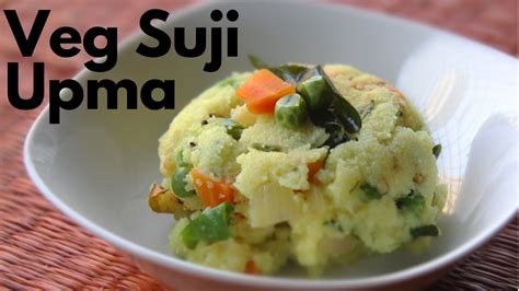 Veg Suji Upama Healthy Food Tasty Recipe For Breakfast YouTube