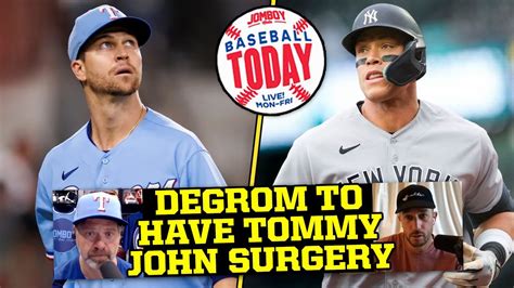 Reaction To Jacob Degrom Getting Tommy John Surgery Baseball Today