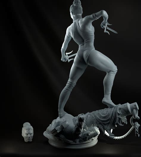 Daniel T Mileena Mortal Kombat 3d Print Model