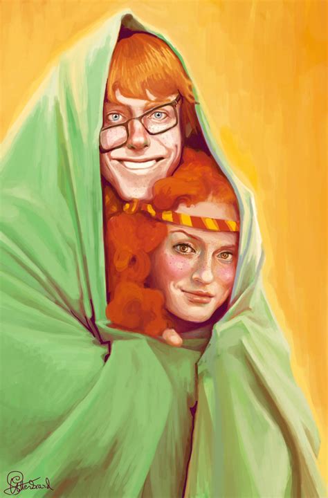 Arthur Weasley and Molly Prewett by Peregrinus5Floh on DeviantArt