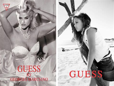 Cukr Lil Restaurace Anna Nicole Smith Guess Campaign Vyhodnotit Stuha