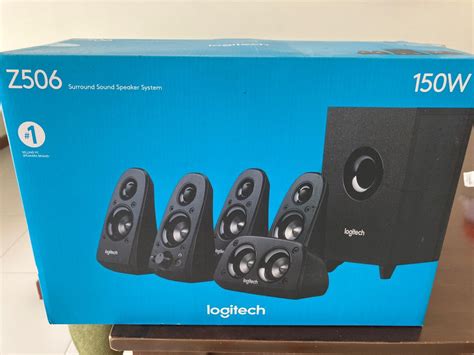 Logitech Z506 51 Surround Sound Speakers Audio Soundbars Speakers