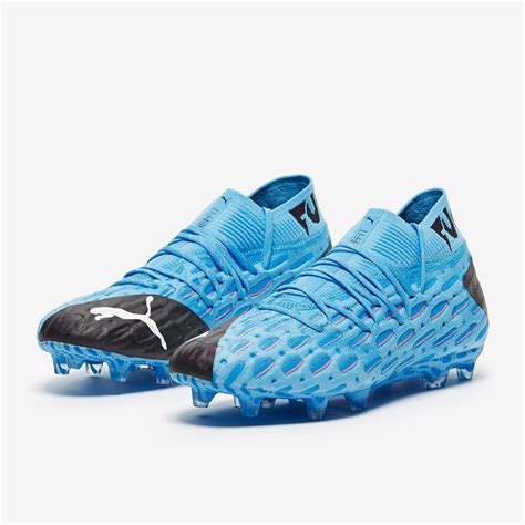 Puma Future 51 Netfit Fgag Luminous Blueenergy Bluepuma Blackpink Alert Firm Ground