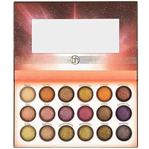 Bh Cosmetics 18 Color Baked Eyeshadow Palette Solar Flare Glamme