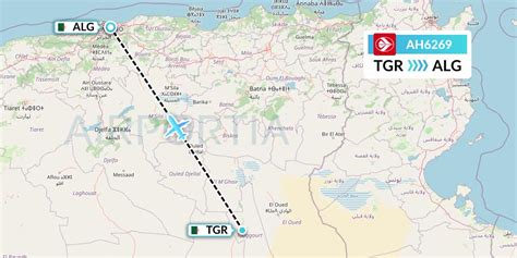 AH6269 Flight Status Air Algerie Touggourt To Algiers DAH6269