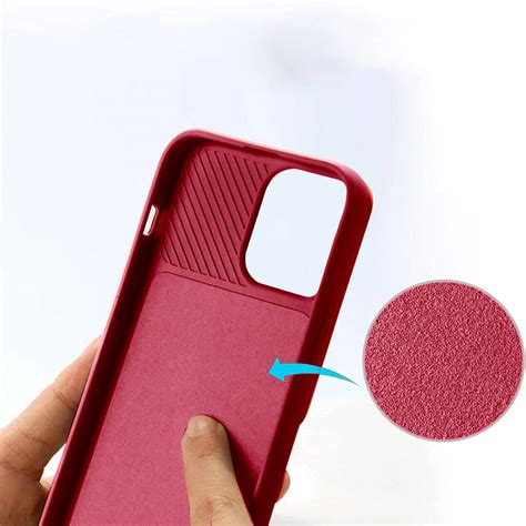 Etui IPHONE 14 Silikonowe z Osłoną na Aparat Nexeri Silicone Lens