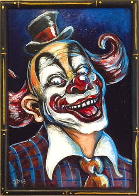 Scary Clown Painting at PaintingValley.com | Explore collection of ...