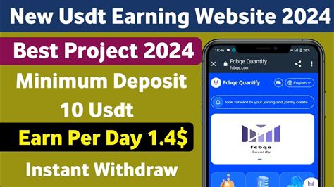 Fcbqe Mall New Usdt Earning Site Usdt Money Making Website Free