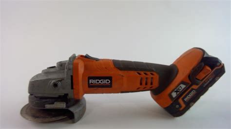 Ridgid Cordless Angle Grinder | Property Room