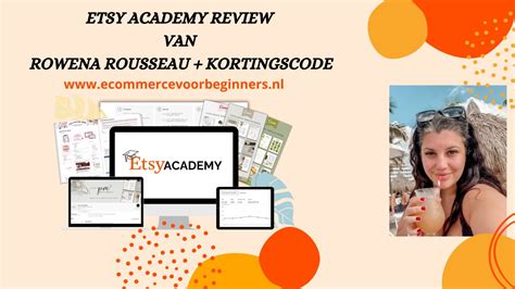 Etsy Academy Review Rowena Rousseau Kortingscode