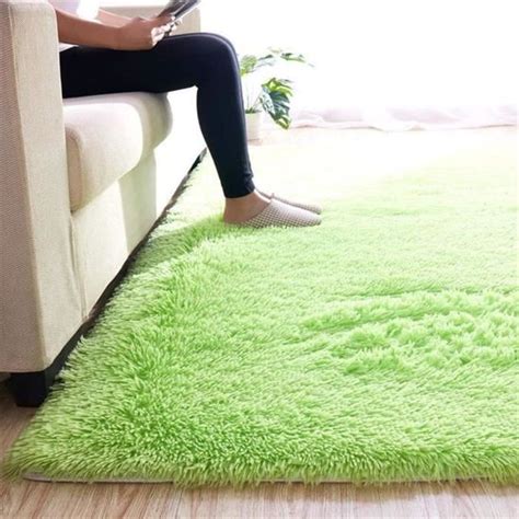 Rugs Tapis De Salon Longs Shaggy Doux Et Confortable Tapis De Sol