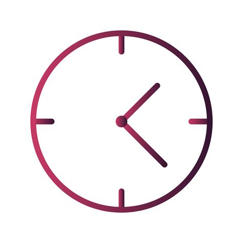 Vector Clock Icon 355672 Vector Art At Vecteezy