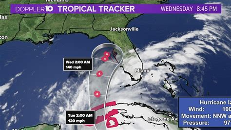 Tracking Hurricane Ian Storm Nears Cuba On Path To Strike Florida As