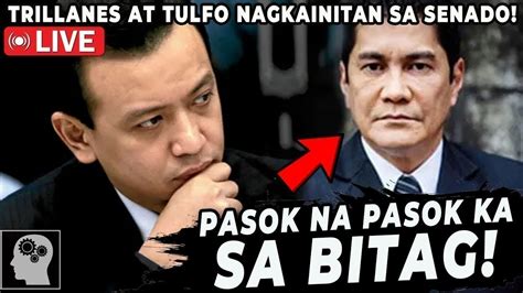 AYAW Akong TANTANAN Ng Mga DEMONYO TULFO NAINIS Na Kay TRILLANES