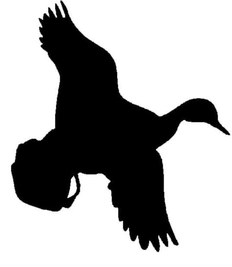 Mallard Duck Silhouette at GetDrawings | Free download