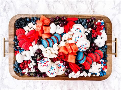 Red White And Blue Snack Board This Is Our Bliss