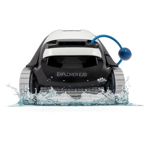 Dolphin Explorer E20 Robotic Vacuum Pool Cleaner For In Ground Swimming