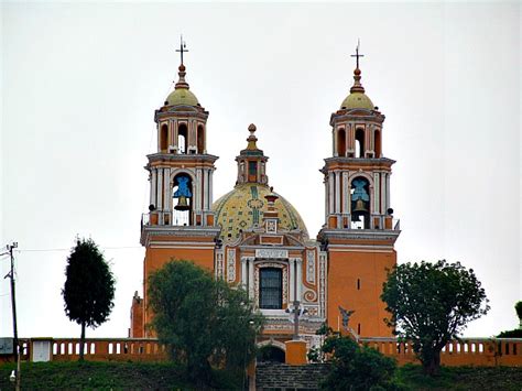 The church on top of the Great Pyramid of Cholula