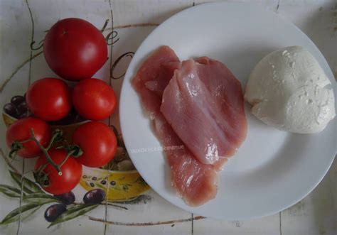 Escalopes de dinde et tomates gratinées à la mozzarella auxdelicesdemanue