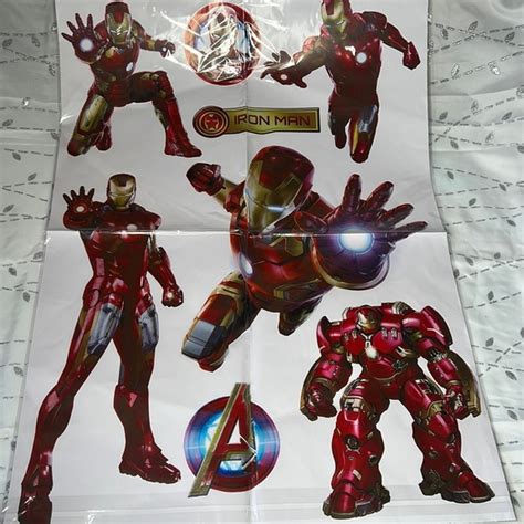 Wall Decor Marvel Iron Man Wall Decal Poshmark