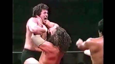 Stan Hansen Bruiser Brody Vs Tenryu Tsuruta Youtube