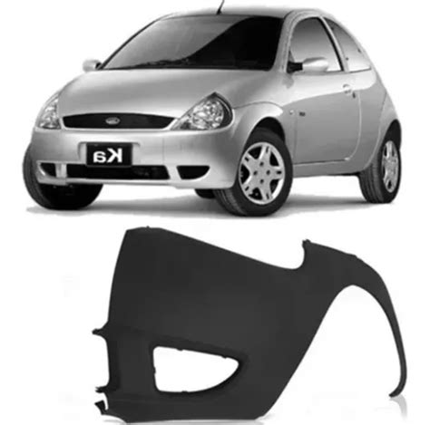 Parachoque Dianteiro Ford Ka 2003 2007 Lateral Texturizado