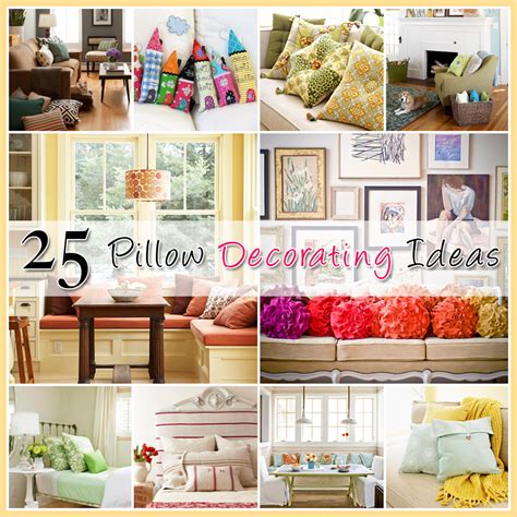 25 Ideas For Decorating With Pillows The Cottage Market