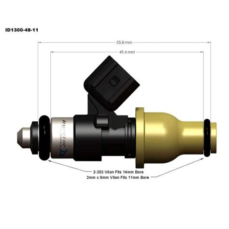 Injector Dynamics Id Xds Fuel Injector Brewed Motorsports