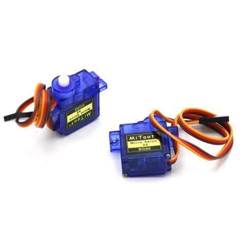 2 Pcs Lot Mitoot Rc Mini Micro 9g 1 6KG Servo SG90 Pour RC 250 450