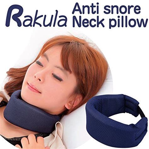 Anti Snore Neck Pillow, Chin Strap, Stop Snoring, Anti Snoring Jaw Strap (Standard, Navy ...