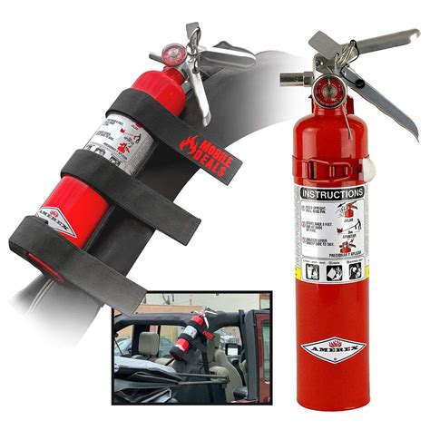 Amerex B417T Dry Chemical 2 5 Pounds Lbs Fire Extinguisher With Vehicle