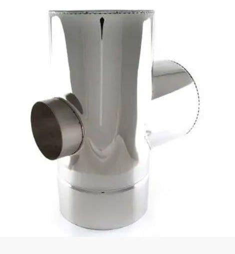 Купити Трійник з термоізоляцією нерж/нерж AISI 201 87° 0,6 мм ф140/200 ...