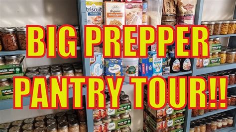 Prepper Pantry Tour Prepping Preparedness Preppers 2023 Food