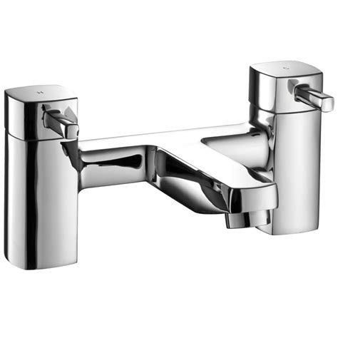 Niagara Holborn Chrome Modern Deck Mounted Bath Filler Tap 9099 Bath